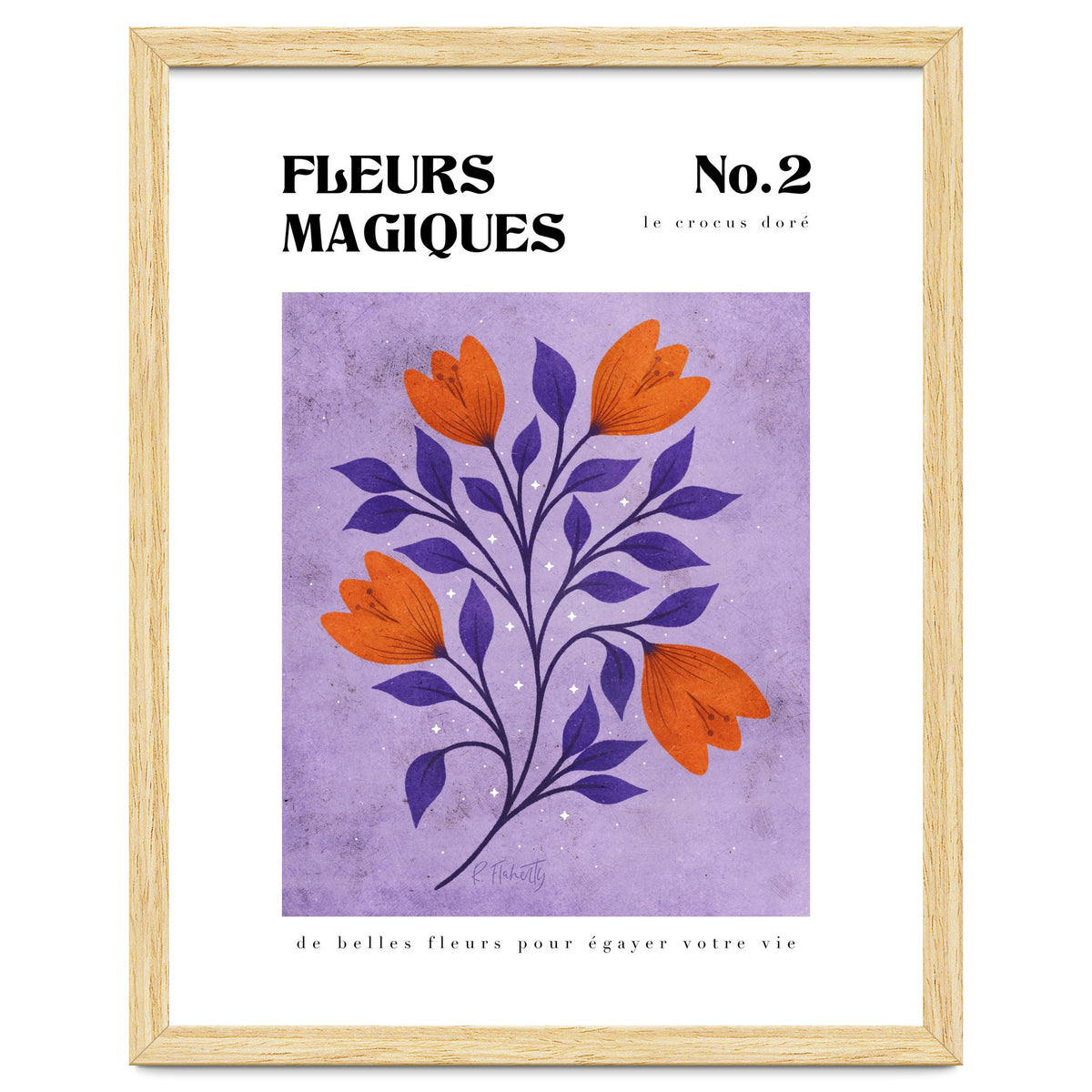 Magical Flowers No.2 Golden Crocus