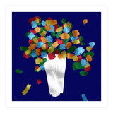 Abstract Flowers  (Print Only) thumbnail