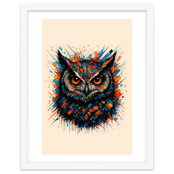 Owl Animal Watercolor