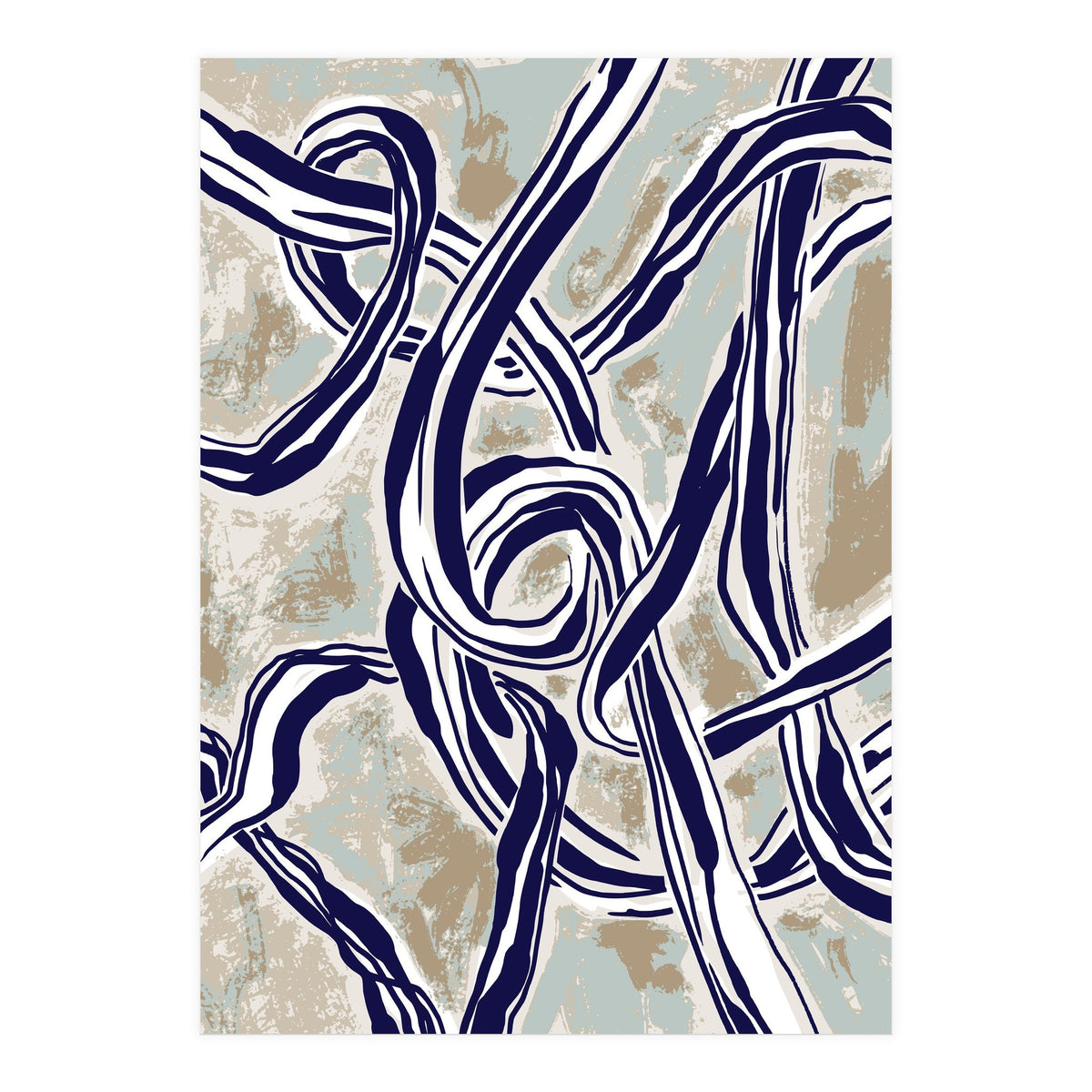 Follow the lines Abstract knots (Print Only)