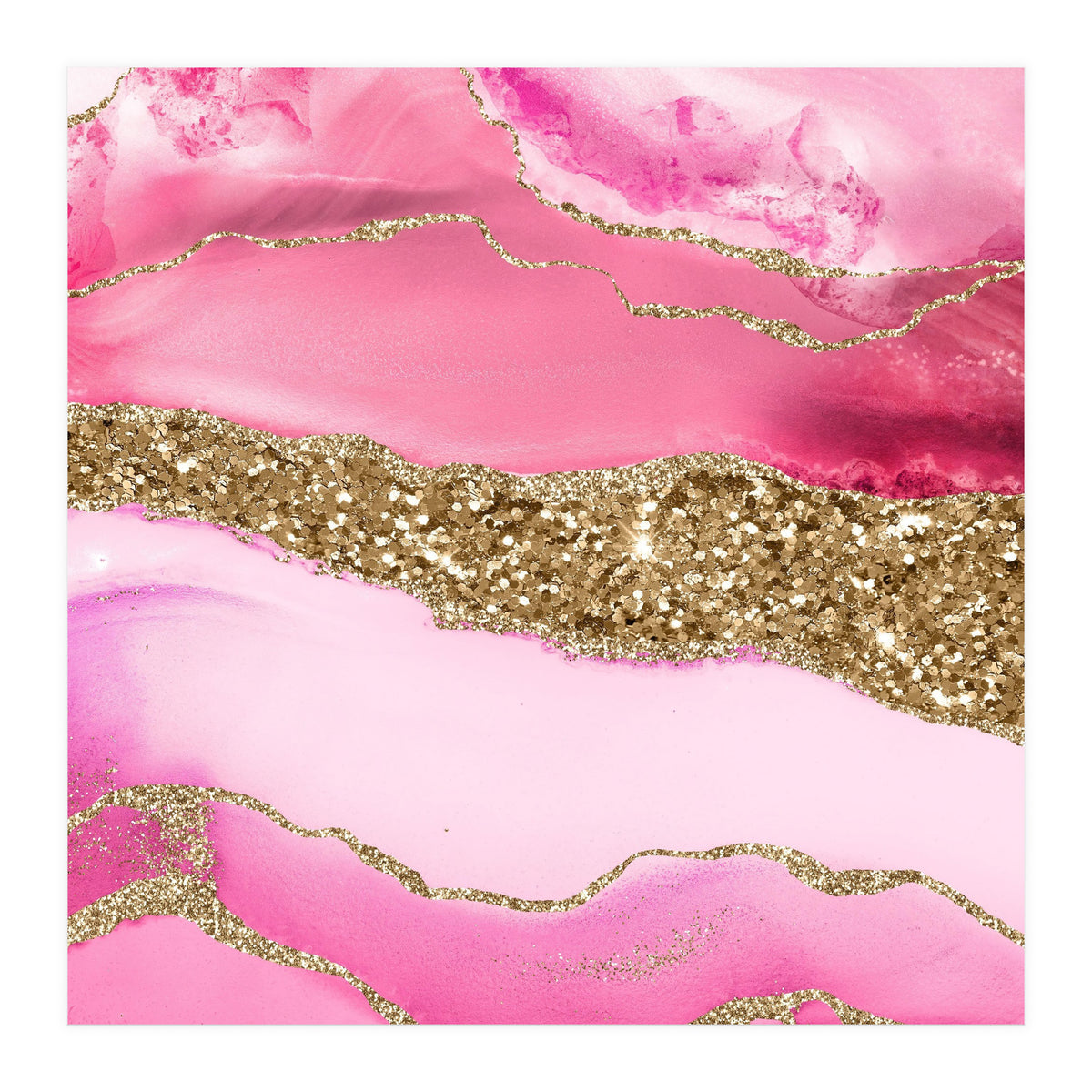 Agate Glitter Dazzle Texture 14 (Print Only)
