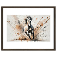 Galloping Horse Front View