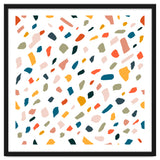 TerrazzoTerrazzo, Abstract Quirky Shapes Bohemian Modern Pattern Confetti Celebration Random Colorful Shapes thumbnail