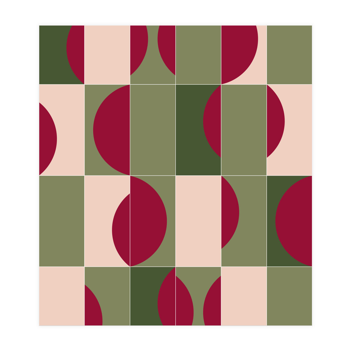 Garden Roses Tiles (Print Only)