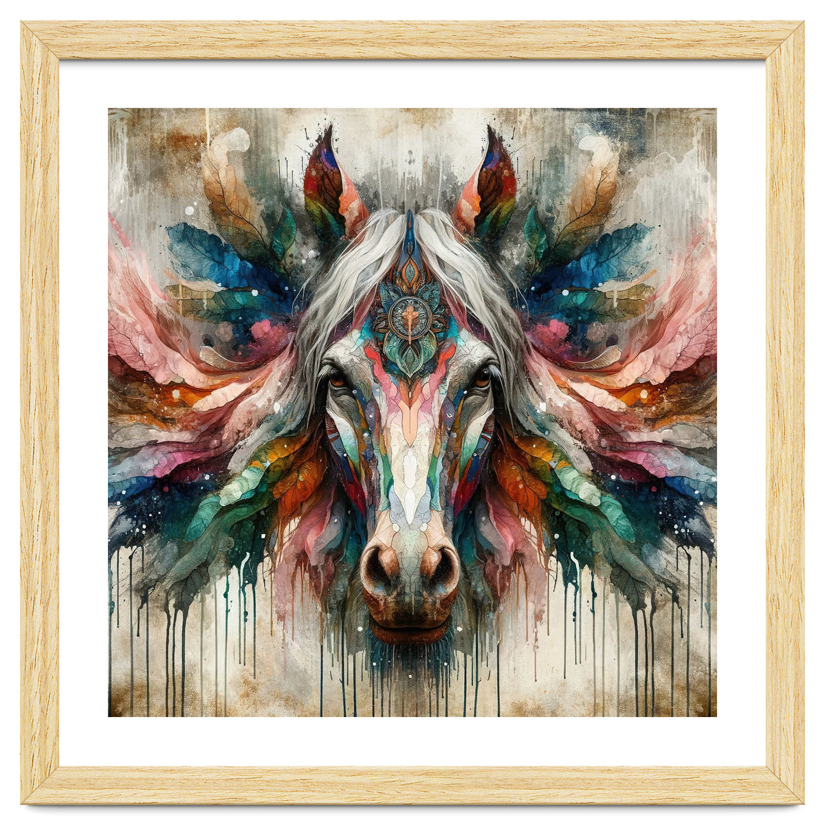 Ornate Horse Portrait