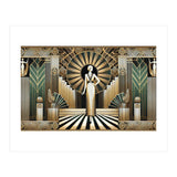 Golden Twenties Flair In Art Deco (Print Only) thumbnail