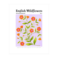 English Wildflowers | Scarlet Pimpernel  (Print Only)