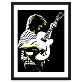 Pat Metheny American Jazz Guitarist Legend in Pop Art thumbnail