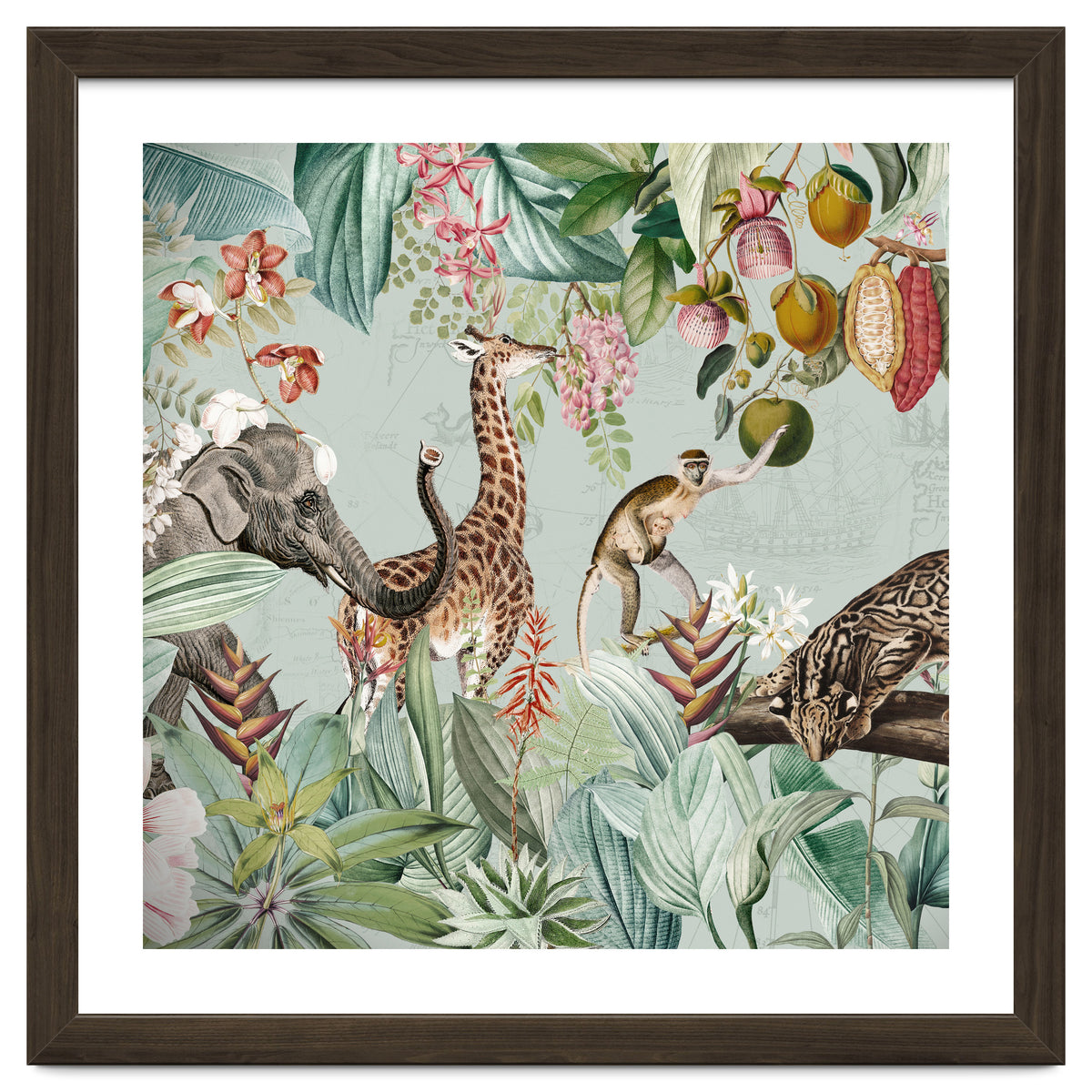 African Tropical Jungle Safari