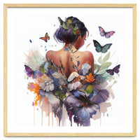 Butterfly Botanical Back
