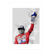 Ayrton Senna (Print Only)