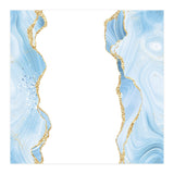 Blue & Gold Glitter Agate Texture 08  (Print Only) thumbnail