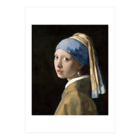 Johannes Vermeer - Girl with a Pearl Earring (Print Only)