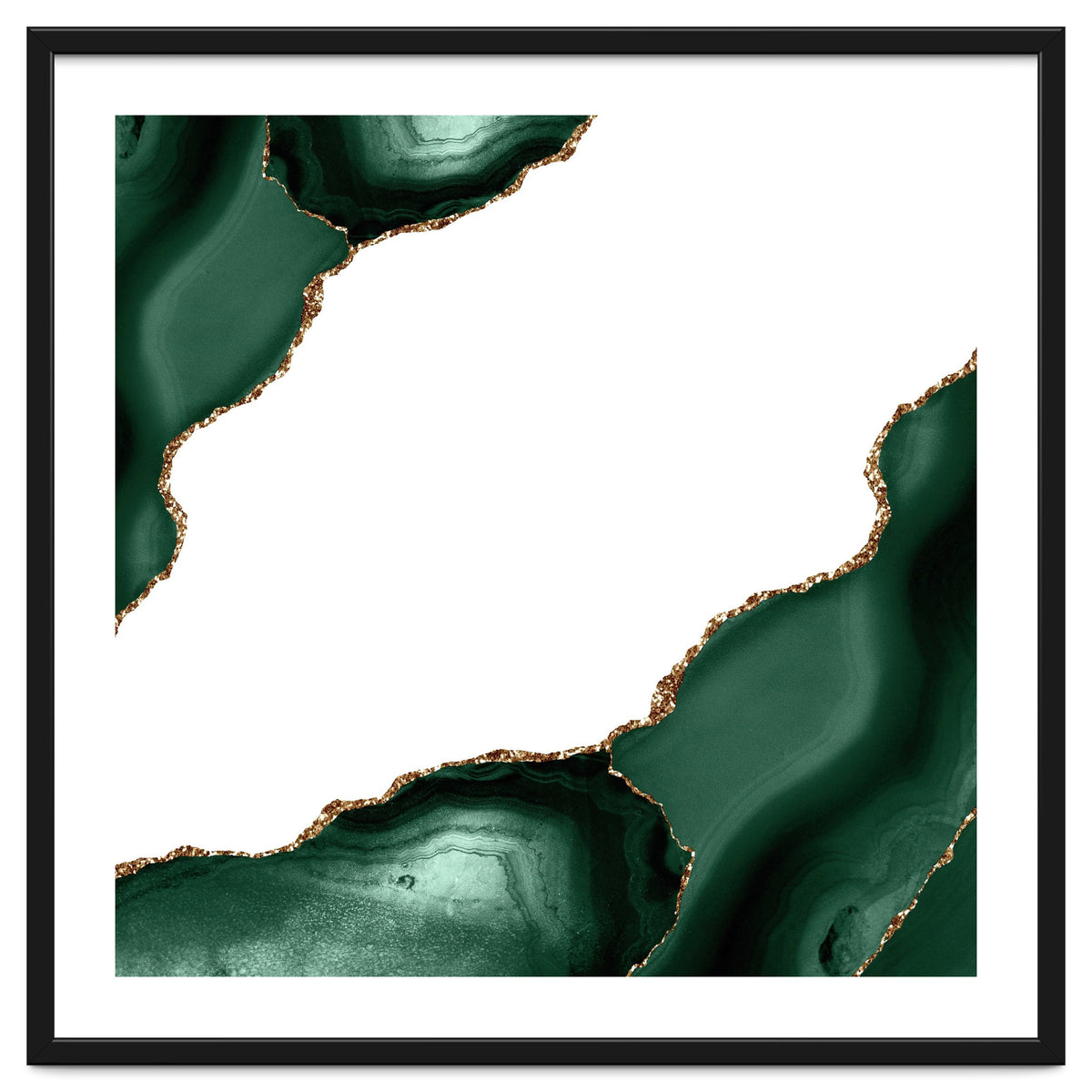 Emerald & Gold Agate Texture 16