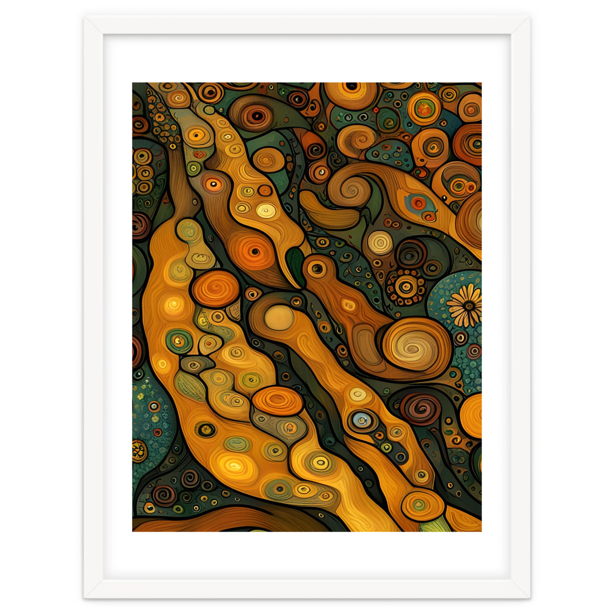 Artificial Masterworks - Klimt van Gogh