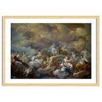 Corrado Giaquinto / 'Saints in Glory', 1755-1756, Italian School, Oil on canvas, 97 cm x 137 cm, ...