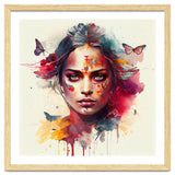 Festival Butterflies Hindu Portrait thumbnail