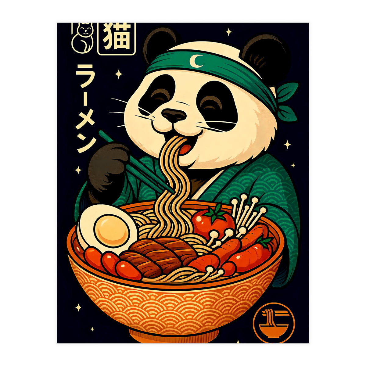 Ramen Panda (Print Only)