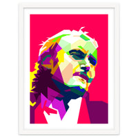 Phil Collins Pop Art WPAP