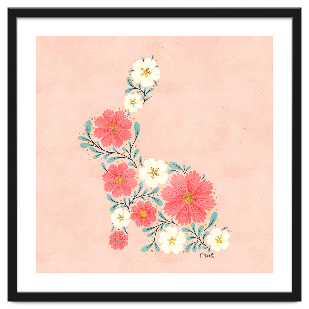 Flower Filled Rabbit