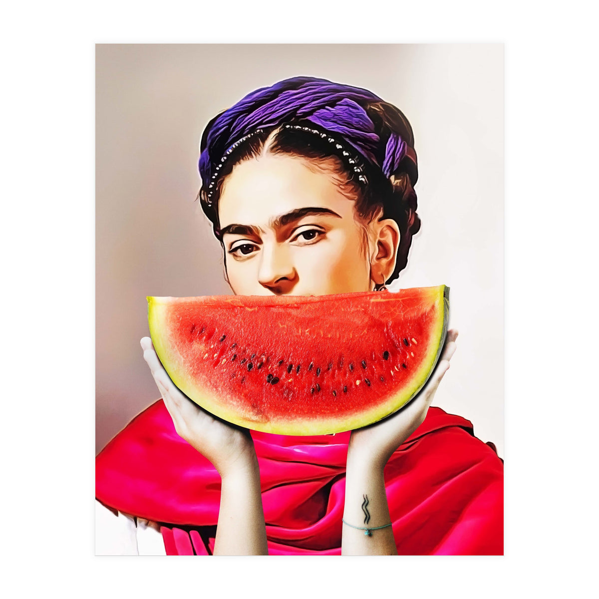 Watermelon Frida (Print Only)