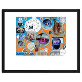 Abstract Collage 3 D Material Design Original thumbnail
