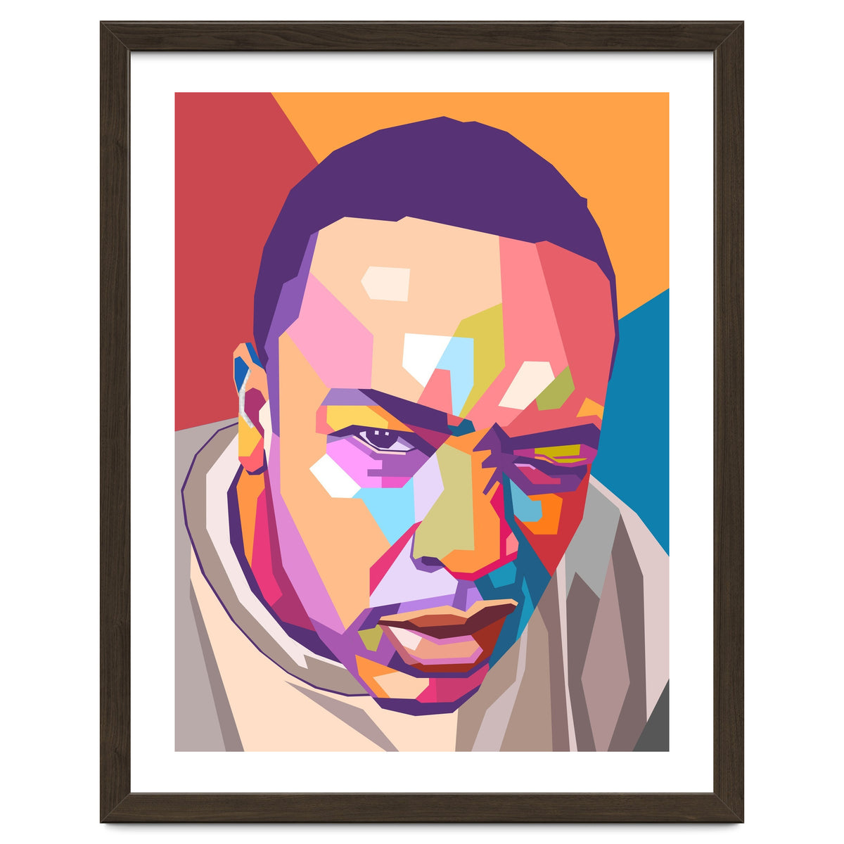 Dr Dre pop art portrait