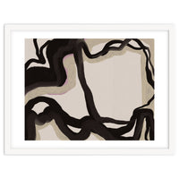 Time oil painting abstract