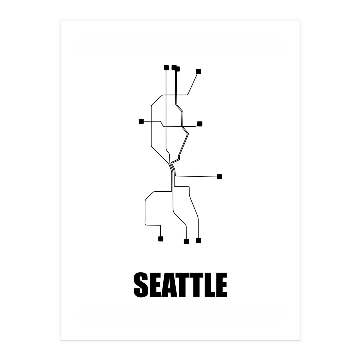 Seattle (Print Only)