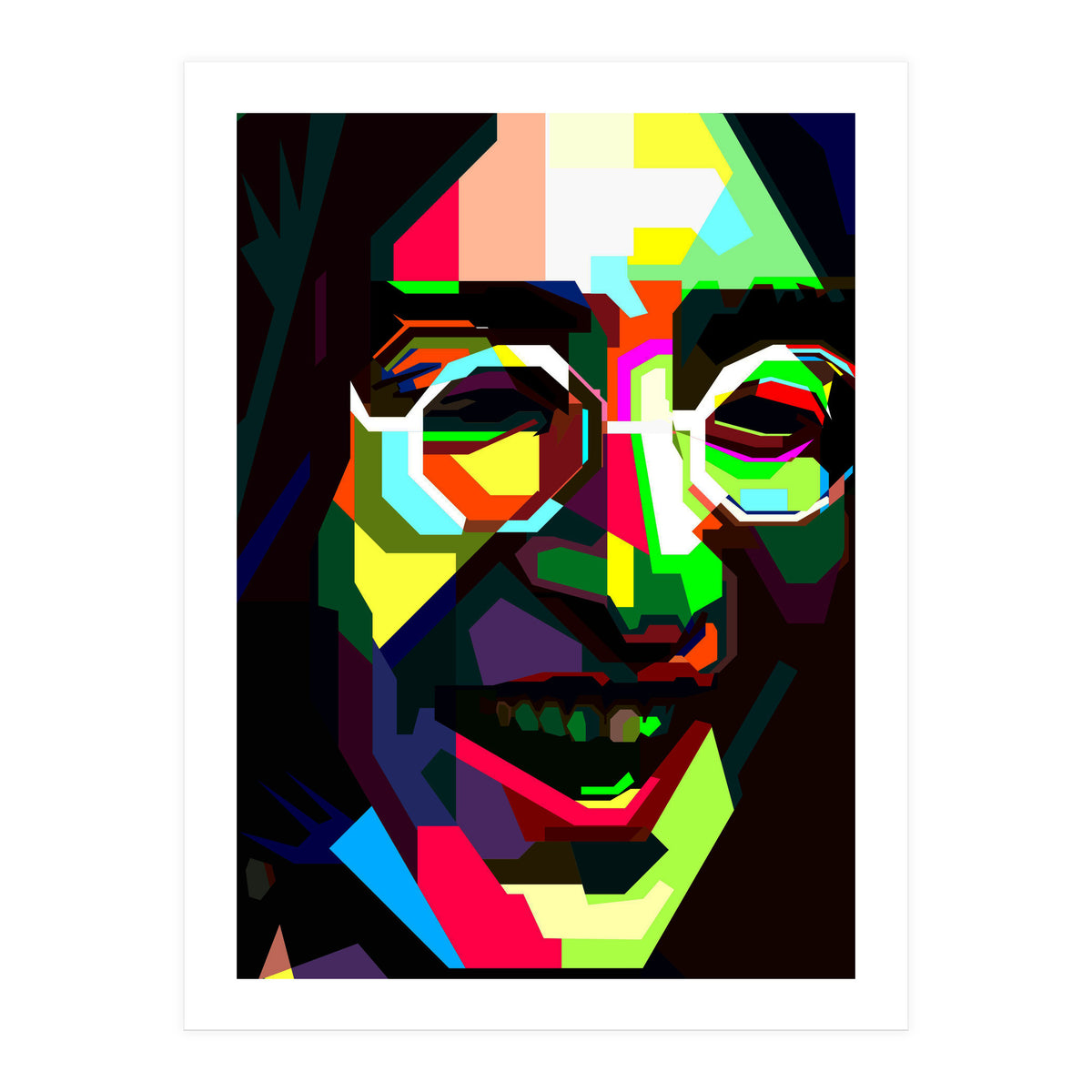 John Lennon Legend Pop Art WPAP (Print Only)