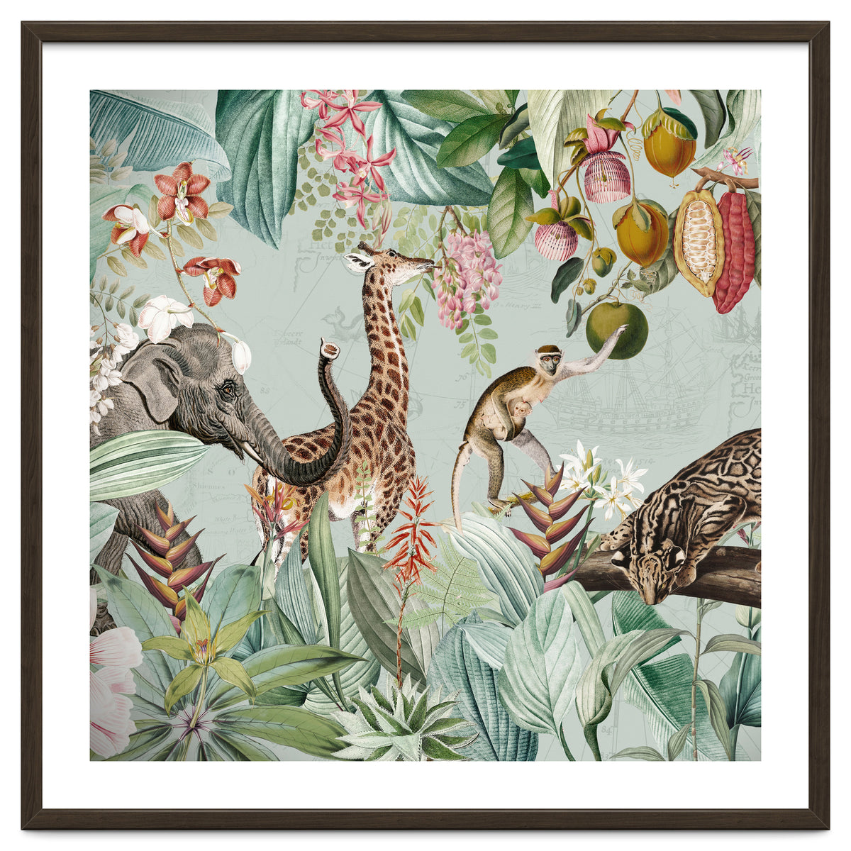 African Tropical Jungle Safari