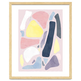Organic Rustic Abstract Shapes Pastel I thumbnail