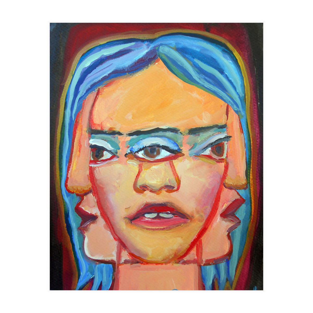 Cabeza De Mujer 22 (Print Only)