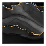 Black & Gold Agate Texture 01  (Print Only) thumbnail