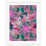 Fluo Bloom Purple & Emerald thumbnail