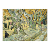 VINCENT VAN GOGH: The Road Menders. Date/Period: 1889. Painting. Oil on canvas. (Print Only) thumbnail