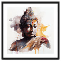 Watercolor Buddha #3