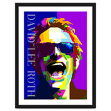 David Lee Roth Rock Singer Art WPAP thumbnail