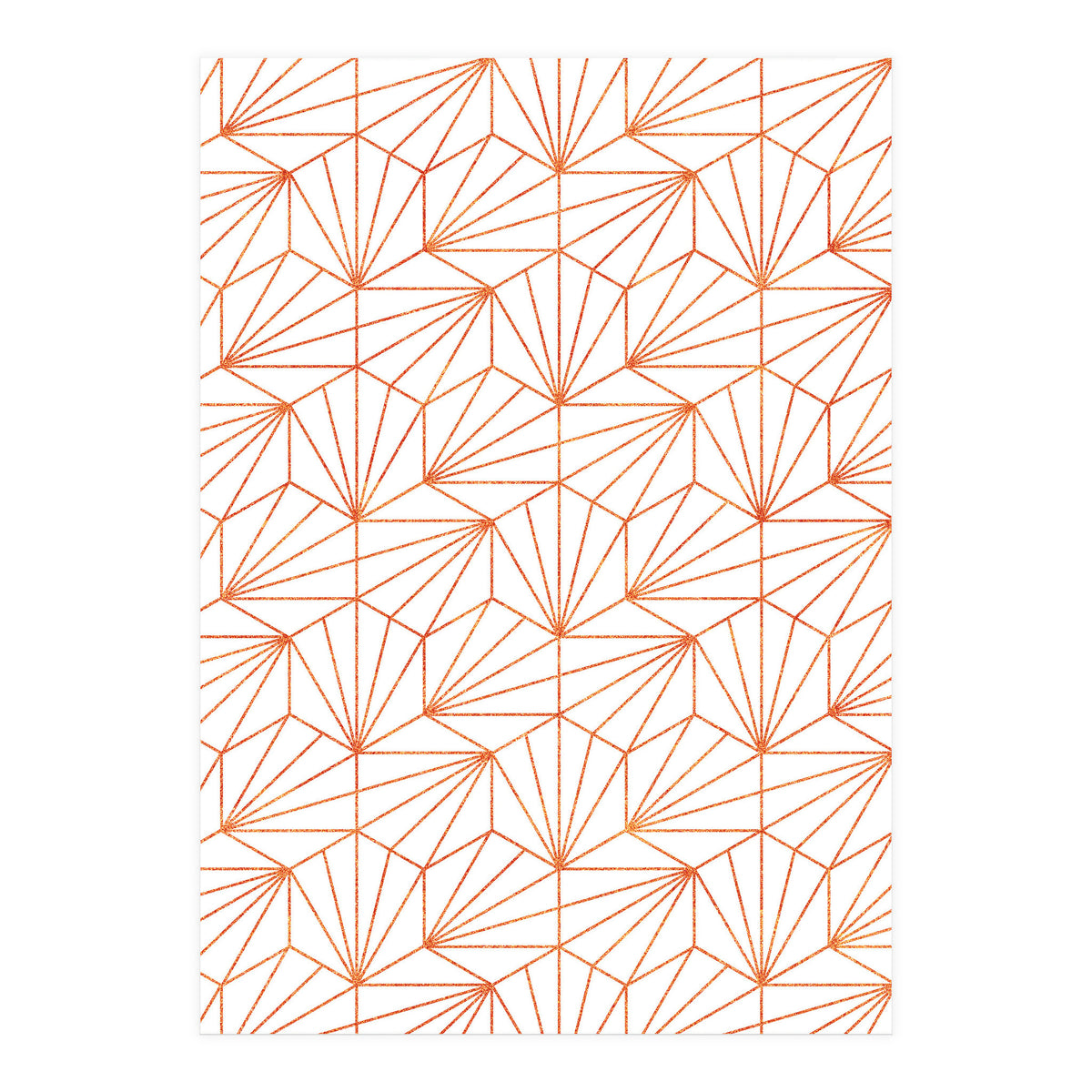 Rose Gold And White (Print Only)