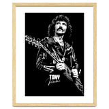 Tony Iommi American Musician Legend In Grayscale thumbnail