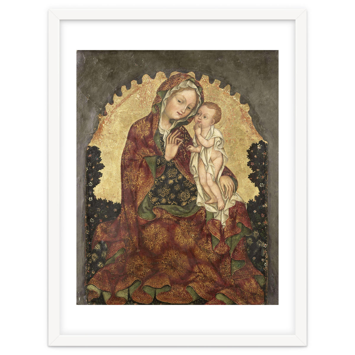 Madonna of Humility. Dating: 1429 - 1439. Measurements: h 53 cm × w 42 cm; d 13.5 cm.