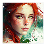 Watercolor Little Mermaid (Print Only) thumbnail