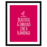 Beautiful and fabulous like a flamingo thumbnail