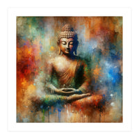 Tranquil Buddha Aura (Print Only)
