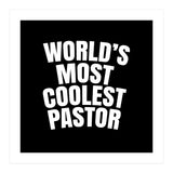 World's most coolest pastor (Print Only) thumbnail