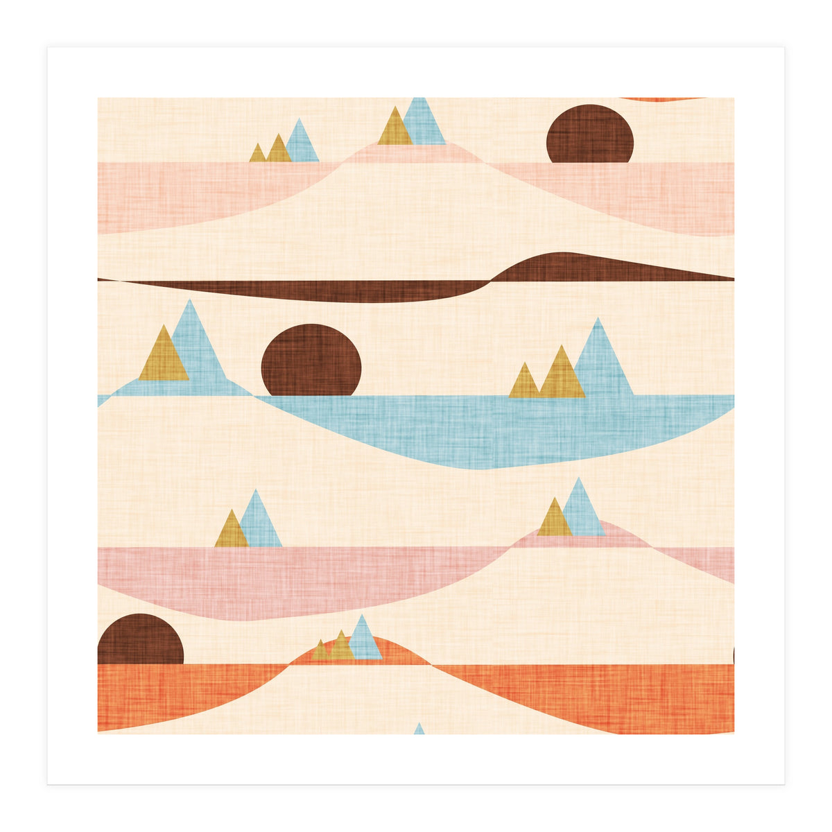 Apricity Landscape Beige (Print Only)