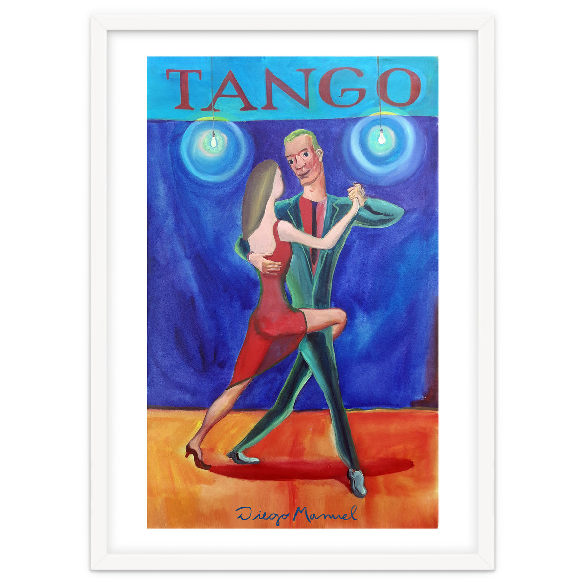 Afiche De Tango