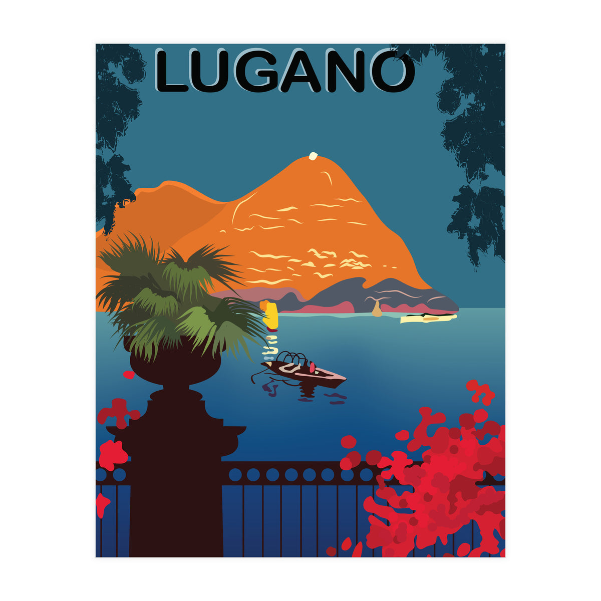 Lake Lugano (Print Only)