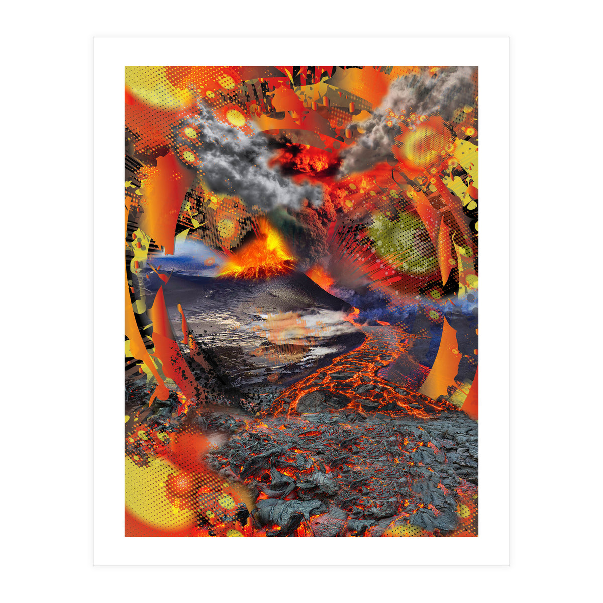 Volcano Eruption (Print Only)
