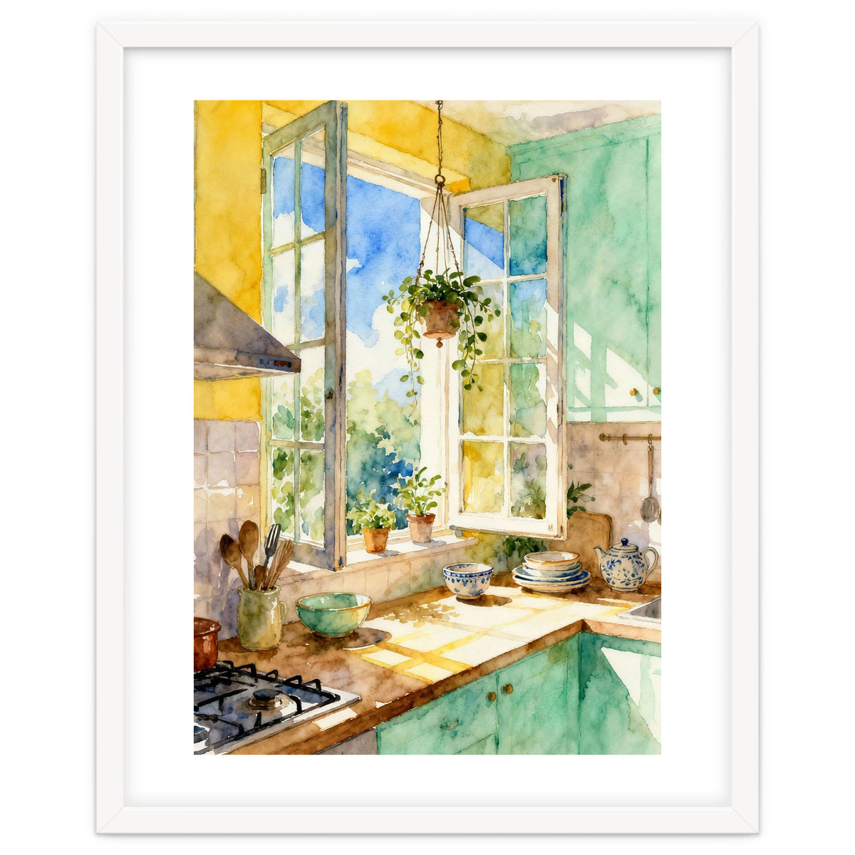 Matisse Inspired Kitchen Room